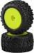 Scorpios Tire Green Compound Yellow Wheel (2) Mini-T/B