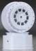 Hazard Losi SCT-E Wheel White (2)