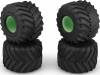 Renegades Blue Compound 1/24th Truck Tire 4pc