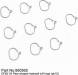 DF65 V5 Pear Shaped Mainsail Luff Rings (10)