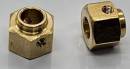 Wide Brass Hexes 12mm x 6mm For Traxxas TRX4 (2)