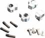 Natural Aluminum Body Mounts w/Screw Pins Version 2