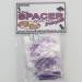 Aluminum Spacer Variety Pack 3mm (60) Purple
