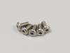 Titanium Button Hex Screw M2.6x6 (5)