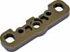 Front Lower Suspension Holder (F/Gunmetal/MP9)