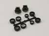 0.5-deg Aluminum Rear Hub Carrier Set V2 (RB6/ZX/RT/SC)