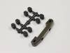 RB6 Aluminum Rear Suspension Holder (Mid Motor)