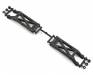 RB6 Carbon Composite 3-Hole Rear Suspension Arm Set