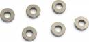 Aluminum Collar (3x7x2mm/Gunmetal) (6)