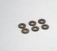 Aluminum Collar (3x7x1mm/Gunmetal) (6)