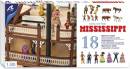 1/80 King of the Mississippi Animal & Figure Set (18)