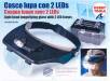 Hands Free Magnifier Glasses w/2 LED Lights