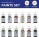 Paint Set WW1 Planes (12 Bottles) Models 20350 20351