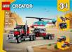 LEGO Creator Flatbed Truck with Helicopter 270pcs