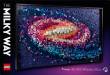 LEGO Art The Milky Way Galaxy Wall and Creative 3091pcs