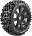 B-Pioneer 1/8 Buggy (Soft) 17mm Hex Black Wheel (2)