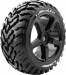 T-Apollo 1/8 Truggy (Soft) 17mm Hex Spoke/Black Wheels (2)