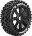 B-Uphill 1/8 Buggy (Soft) 17mm Hex Spoke/Black Wheels (2)