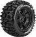 X-Pioneer Monster (Sport) 24mm Hex Black Wheels (2)