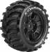 X-Cyclone Monster (Sport) 24mm Hex Black Wheels (2)