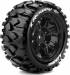 X-Rowdy Monster (Sport) 24mm Hex Black Wheel Arrma Kraton 8S (2)
