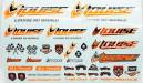 Louise RC Sticker Sheet Orange
