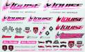 Louise RC Sticker Sheet Pink