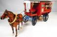 Model Trailways Medicine Wagon 1876 & Horse/Hitch Combo