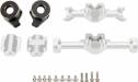 SCX30 Axles Housings/Diff Covers/Steering Knuckles Silver