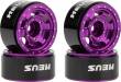 0.7Inch Beadlock Wheels SCX30/Redcat Ascent 32 Model B Purple