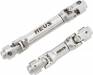 SCX30 Metal Front/Rear Driveshafts Silver