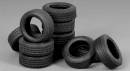 1/35 Vehicle Rubber Tire Set (4) (D)