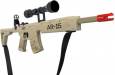 Rubber Band Rifle AR-15 w/Scope and Sling