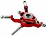 Titanium Swashplate Red Blade 130x (stock Frame