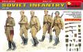 1/35 WWII Soviet Infantry (5) w/Weapons & Equipment (Special Edit