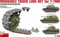 1/35 Workable Track Link Set for T-70M Light Tank