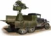 1/35 GAZ-AAA Truck w/Quad M4 Maxim Gun