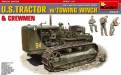 1/35 US Army Tractor w/Towing Winch & 3 Crew
