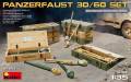 1/35 WWII Panzerfaust 30/60 Infantry Weapons w/Ammo Boxes