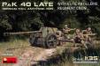 1/35 German 7.5cm Anti-Tank Gun PaK 40 Late W/Elite Artil