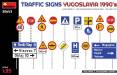 1/35 Traffic Signs Yugoslavia 1990's