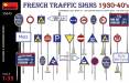 1/35 French Traffic Signs 1930-40's