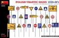 1/35 Polish Traffic Signs 1930-40s Figures