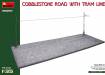 1/35 Cobblestone Road w/Tram Line (Injection Mold)