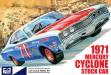 1/25 1971 Mercury Cyclone Stock Car Model Kit (Level 2)