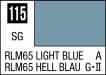 Mr Color 10ml 115 RLM65 Light Blue (Semi-Gloss/Aircraft)
