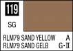 Mr Color 10ml 119 RLM76 Sand Yellow (Semi-Gloss/Aircraft)