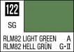 Mr Color 10ml 122 RLM82 Light Green (Semi-Gloss)