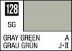 Mr Color 10ml 128 Gray Green (Semi-Gloss/Aircraft)