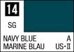 Mr Color 10ml 14 Navi Blue (Semi-Gloss/Aircraft)